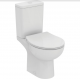Λεκάνη Πορσελάνης Ideal Standard Eurovit και W007301 Rimless Λευκή Οριζόντιας Αποχέτευσης 